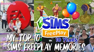 My top 10 Sims Freeplay memories! #10YearsSimsFreePlay