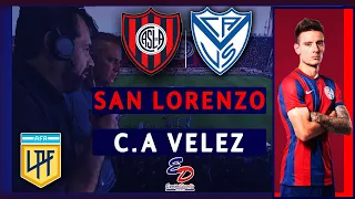 SAN LORENZO vs VELEZ SARSFIELD EN VIVO | Relato EMOCIONANTE desde el NUEVO GASOMETRO #EquipoDesafio