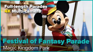 Disney Festival of Fantasy Parade - Full POV! | Magic Kingdom