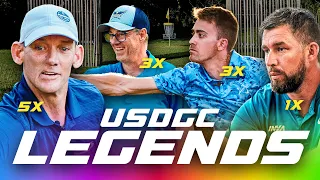 Disc Golf Legends 9 Holes Skins | Climo, Sexton, Schultz, Schusterick