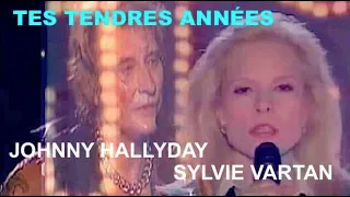 Johnny Hallyday - Sylvie Vartan: Tes tendres années- Mix 1993-1995 (Fr/En Lyrics)