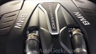 2018 BMW M550xi Exhaust and Engine Sound mperformance revs