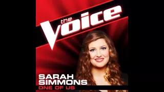 Sarah Simmons: "One of Us" - The Voice (Studio Version)