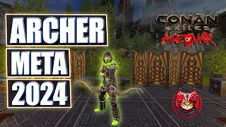 New Archer Meta Patch 14.2 : Armor , Build , Bow , Attributes - Conan Exiles Age Of War Chapter 3