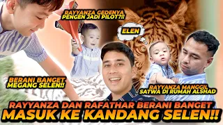 LEBARAN ! KUMPUL KELUARGA SERU ! RAFFI, RAFATHAR, RAYYANZA MASUK KANDANG HARIMAU !!