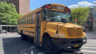 May 8, 2023 New York City School Bus Spotting - Manhattan, NYC