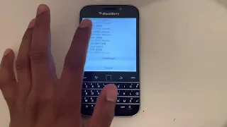 Blackberry Q20 classic back to life! Working 100% blackberry classic.