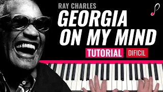 Como tocar "Georgia on my mind"(Ray Charles) - Piano tutorial y partitura