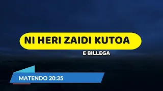 Ni Heri Zaidi Kutoa | E Billega | Lyrics video