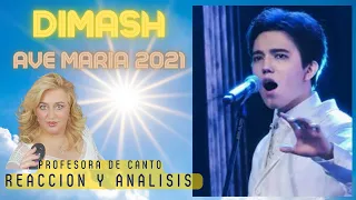 DIMASH | AVE MARIA | New Wave 2021 | Vocal Coach Reaction and Analysis of Montse Bermúdez.