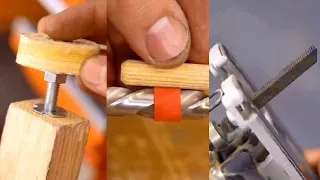 Chemical reaction of super glue and sawdust / First aid for damaged wood WoodworkingTips.