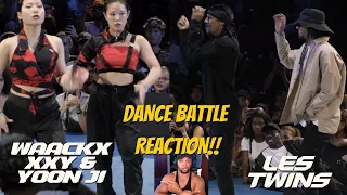 LES TWINS vs WAACKXXXY & YOON JI - FUSION CONCEPT 2022 - Semi Final - 1st Battle (Reaction)