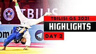 Top 15 ippons in Day 2 of Judo Grand Slam Tbilisi 2021  (柔道2021)