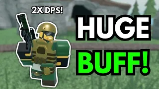 THE ROCKETEER GOT A HUGE BUFF! | HOW GOOD IS IT? - Tower Defense Simulator (UPDATE)