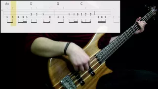 Red Hot Chili Peppers - Sick Love (Bass Only) (Play Along Tabs In Video)