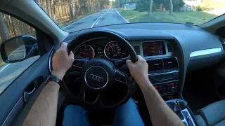 Pov car Audi Q7 2014 | POV Test Drive