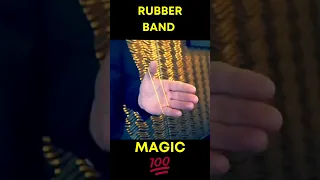Magic Tricks With Rubber Bands 🤯🎩😱 #viral #youtubeshorts #shorts
