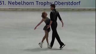 Ekaterina Alexandrovskaya & Harley Windsor - 2019 Nebelhorn Trophy FS