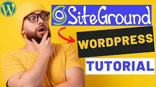 SiteGround WordPress Tutorial For Beginners (2023) 🔥 | EASY To Follow!