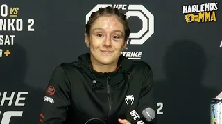 "FUE DURA", Alexa Grasso REACCIONA al empate con Valentina Shevchenko en Noche UFC