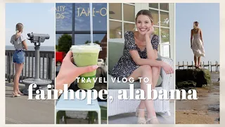 VLOG: A Travel Vlog to Fairhope, Alabama. Exploring the Town - Where to Eat, Stay, Shop + Beach :-)