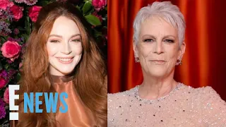 Lindsay Lohan Celebrates Jamie Lee Curtis' Oscar Win | E! News
