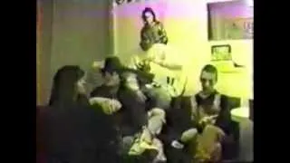 Nirvana & L7 Backstage at Leeds UK 1990