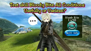 Toram Online - Guide : Trial Skill Dark power (Bloody bite Usefully or Useless?)