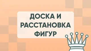 Шахматы для начинающих. Доска и расстановка фигур