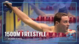 Finke & Hafnaoui Fight to Touch Wall First in Men's 1500M Free | 2023 TYR Pro Swim Series Knoxville