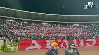 Delije - ALL WE ARE SAYING IS GIVE PEACE A CHANCE! | Crvena Zvezda - Rangers 2:1