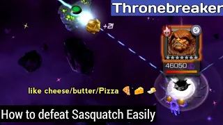 Monthly Sasquatch is a piece of cake for this Champion - Thronebreaker EQ MCOC | How to defeat