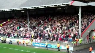 Sheffield United Fans Goal Celebrations @ Leyton Orient
