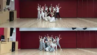 TWICE (트와이스) - FEEL SPECIAL Dance Practice From OT8 to OT9 (Mina is Back)