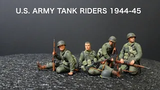 1/35 Dragon U.S. ARMY TANK RIDERS 1944-45 / 1/35 ドラゴン 1944-1945年　戦車に乗るアメリカ軍兵士