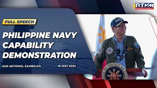 Philippine Navy Capability Demonstration (Speech) 05/19/2023