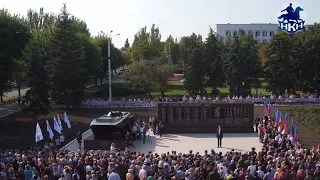 НКН. «Память жива». В Стаханове открыли мемориал.