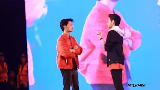 คริส-สิงโต ช่วงเล่นเกมส์จ้องตา #KristSingtoFanmeetinginYangon