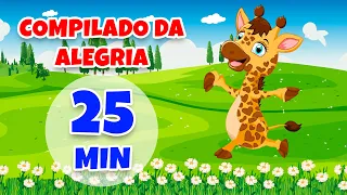 Compilado da Alegria - Giramille 25 min | Desenho Animado Musical