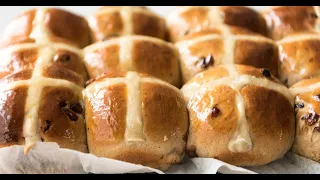 Hot Cross Buns - yes really, it is THIS EASY to make homemade Hot Cross Buns!