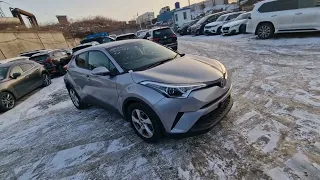 КРАТКИЙ ВИДЕООБЗОР TOYOTA C-HR 2019 ГОДА, ДВС 1200 СС, 2 ВД