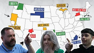 What If The United States Had MORE States? British Family Reacts!