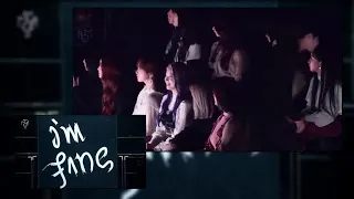 TWICE Reaction To BTS "I'm Fine" @MGA 181106