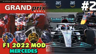 F1 2022 Manager | Mercedes Career Mode #2: PODIUMS | Grand Prix World 2022 Mod