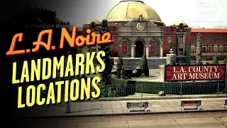 LA Noire Remaster - Landmarks Locations [Star Map Trophy / Achievement]