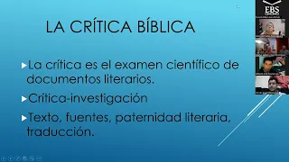 EBS - Introducción al Antiguo Testamento 2 (24.abr.2024)