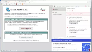 ASA 5505 transparent mode initial config part 2 of 2