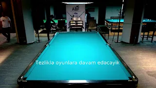 1/8 Final | Məmmədov Yəhya - Xələfov Niyazi | Sərbəst Piramida Üzrə Respublika Çempionatı 2024