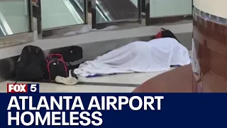 Calls for action on homeless at Atlanta's airport | FOX 5 News