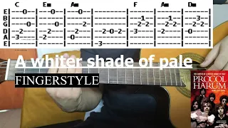 A whiter shade of pale - FINGERSTYLE